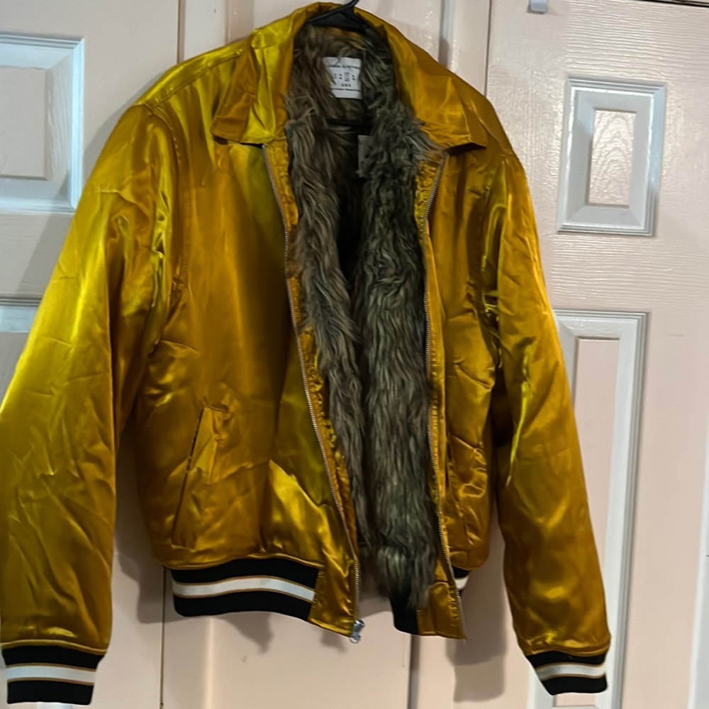 Faux fur jacket